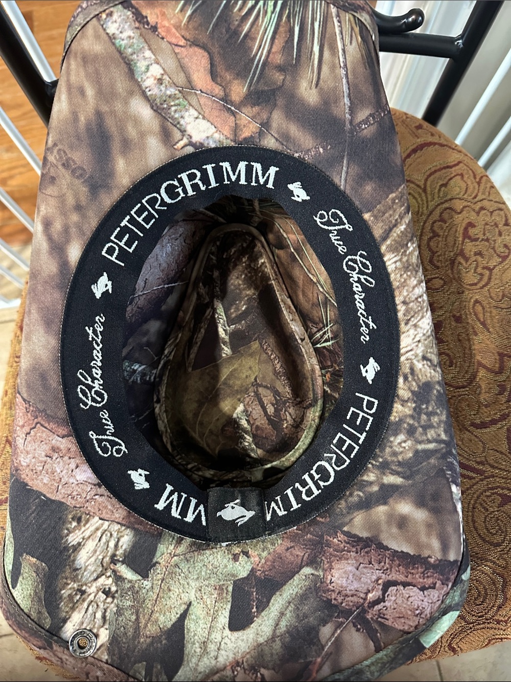 Peter Grimm NWT Camo Cowboy Hat - Picture 2 of 6